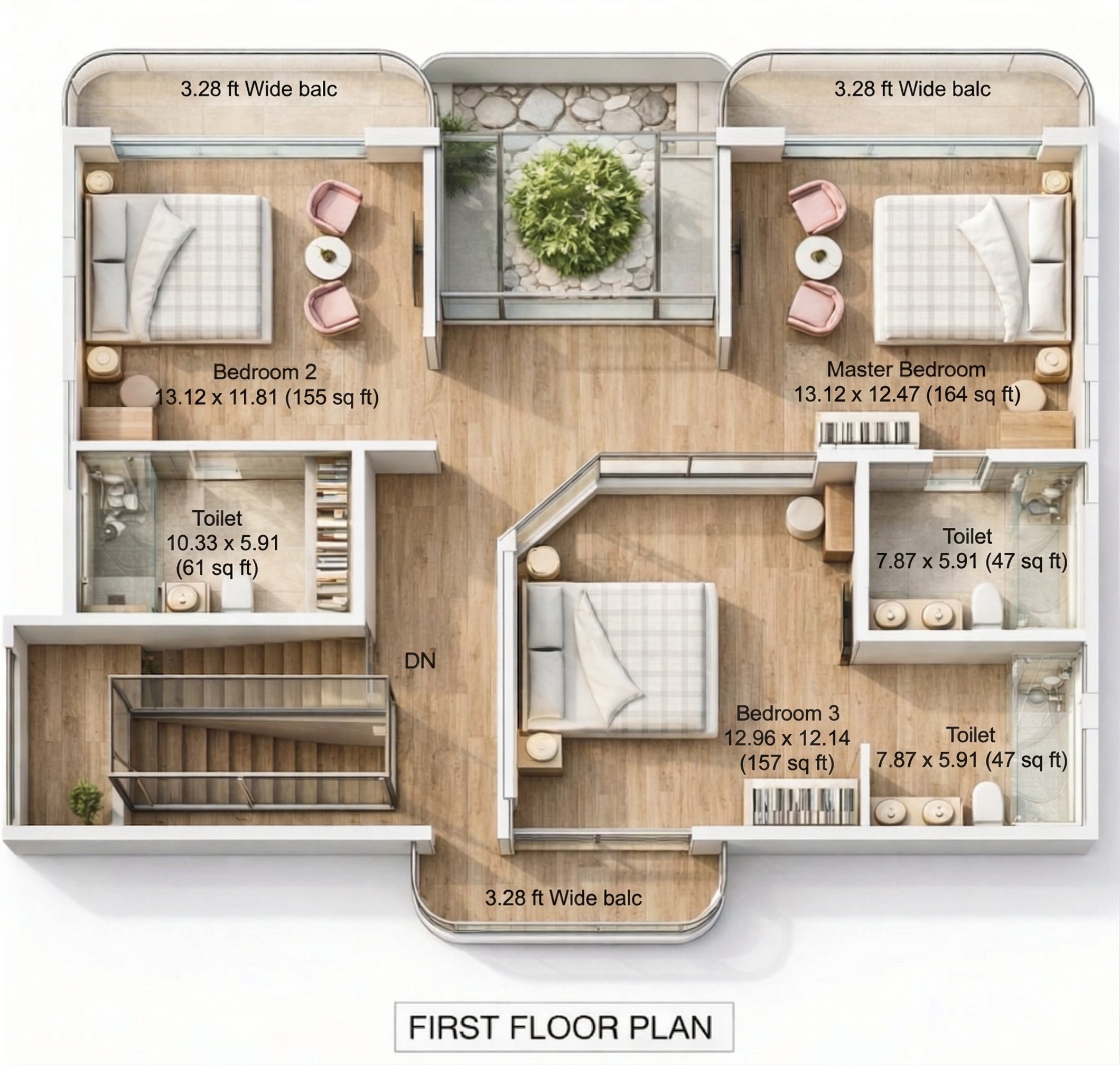 Keshavaa Kamari First Floor Plan