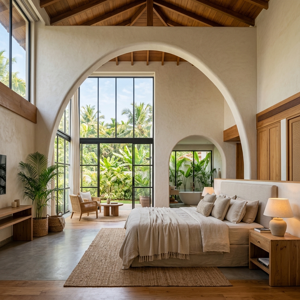 Interior Master Bedroom Suite Design